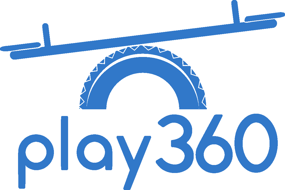 play360 logo in blue